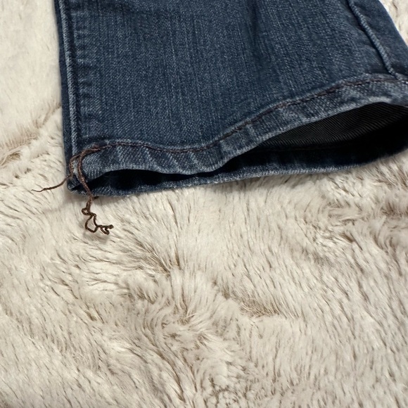 LOFT Women's Curvy Skinny Jeans P Petite- Dark Blue - Picture 4 of 16